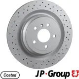 Bremsscheibe Hinterachse JP GROUP 1363204700