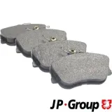 Bremsbelagsatz, Scheibenbremse Vorderachse JP GROUP 1363600410