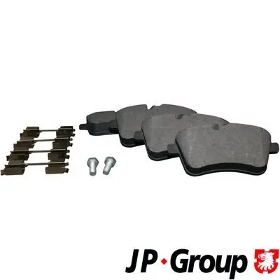 Bremsbelagsatz, Scheibenbremse Vorderachse JP GROUP 1363601610