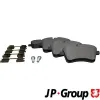 Bremsbelagsatz, Scheibenbremse Vorderachse JP GROUP 1363601610