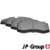 Bremsbelagsatz, Scheibenbremse Vorderachse JP GROUP 1363602710