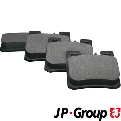 Bremsbelagsatz, Scheibenbremse Hinterachse JP GROUP 1363700410 Bild Bremsbelagsatz, Scheibenbremse Hinterachse JP GROUP 1363700410