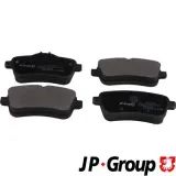 Bremsbelagsatz, Scheibenbremse Hinterachse JP GROUP 1363702610