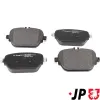 Bremsbelagsatz, Scheibenbremse Hinterachse JP GROUP 1363702910