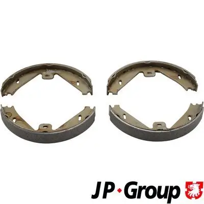 Bremsbackensatz, Feststellbremse Hinterachse links Hinterachse rechts JP GROUP 1363901610