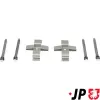 Zubehörsatz, Scheibenbremsbelag Hinterachse JP GROUP 1364003010