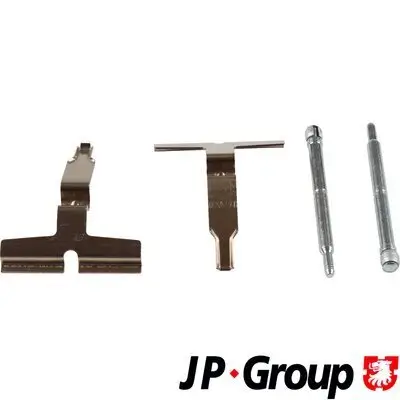 Zubehörsatz, Scheibenbremsbelag Hinterachse JP GROUP 1364003310