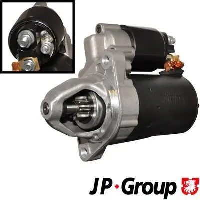 Starter 12 V 1,1 kW JP GROUP 1390301000 Bild Starter 12 V 1,1 kW JP GROUP 1390301000