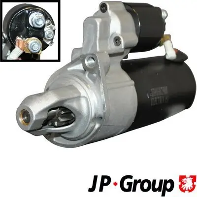 Starter 12 V 1,7 kW JP GROUP 1390302900