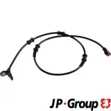 Sensor, Raddrehzahl Vorderachse links Vorderachse rechts JP GROUP 1397104400