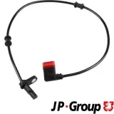 Sensor, Raddrehzahl Hinterachse links Hinterachse rechts JP GROUP 1397105000