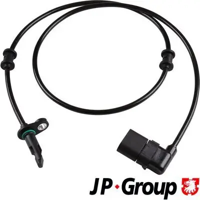 Sensor, Raddrehzahl Hinterachse links Hinterachse rechts JP GROUP 1397105300