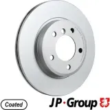 Bremsscheibe Vorderachse JP GROUP 1463104300