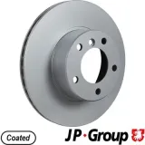Bremsscheibe Vorderachse JP GROUP 1463104700