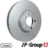 Bremsscheibe Vorderachse links JP GROUP 1463105900