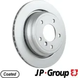 Bremsscheibe Hinterachse JP GROUP 1463204000