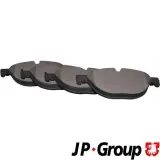 Bremsbelagsatz, Scheibenbremse Vorderachse JP GROUP 1463602810