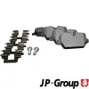 Bremsbelagsatz, Scheibenbremse Hinterachse JP GROUP 1463700510