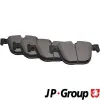 Bremsbelagsatz, Scheibenbremse Hinterachse JP GROUP 1463701810