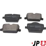 Bremsbelagsatz, Scheibenbremse Hinterachse JP GROUP 1463707510