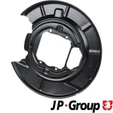 Spritzblech, Bremsscheibe Hinterachse rechts JP GROUP 1464302480