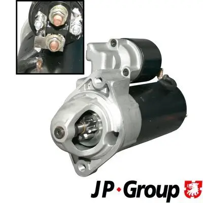 Starter 12 V 1,7 kW JP GROUP 1490300400