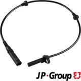 Sensor, Raddrehzahl Vorderachse links Vorderachse rechts JP GROUP 1497105400