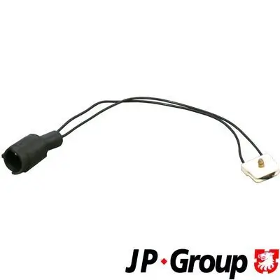 Sensor, Bremsbelagverschleiß Vorderachse links Vorderachse rechts JP GROUP 1497301700