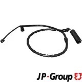 Sensor, Bremsbelagverschleiß Vorderachse JP GROUP 1497302600