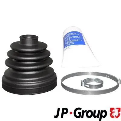 Faltenbalgsatz, Antriebswelle Vorderachse links Vorderachse rechts getriebeseitig JP GROUP 1543700710