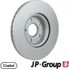 Bremsscheibe Vorderachse JP GROUP 1563104600 Bild Bremsscheibe Vorderachse JP GROUP 1563104600