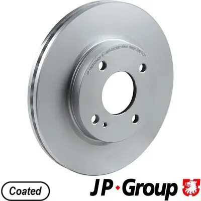 Bremsscheibe Vorderachse JP GROUP 1563105400