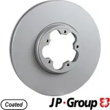 Bremsscheibe Vorderachse JP GROUP 1563106000