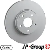 Bremsscheibe Vorderachse JP GROUP 1563106900