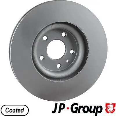 Bremsscheibe Vorderachse JP GROUP 1563107000 Bild Bremsscheibe Vorderachse JP GROUP 1563107000