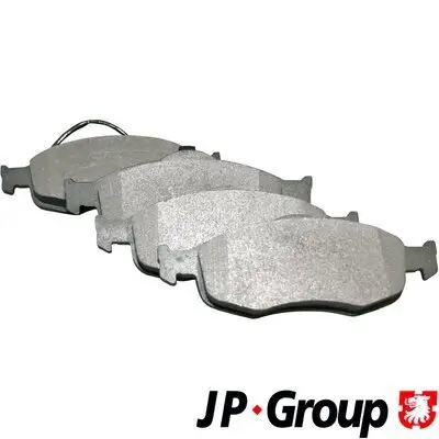 Bremsbelagsatz, Scheibenbremse Vorderachse JP GROUP 1563601210 Bild Bremsbelagsatz, Scheibenbremse Vorderachse JP GROUP 1563601210