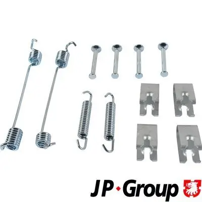 Zubehörsatz, Bremsbacken Hinterachse JP GROUP 1564000410 Bild Zubehörsatz, Bremsbacken Hinterachse JP GROUP 1564000410
