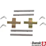 Zubehörsatz, Scheibenbremsbelag Hinterachse links Hinterachse rechts JP GROUP 1664000510