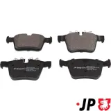 Bremsbelagsatz, Scheibenbremse Hinterachse JP GROUP 2863700110