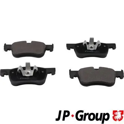 Bremsbelagsatz, Scheibenbremse Vorderachse JP GROUP 3163604310