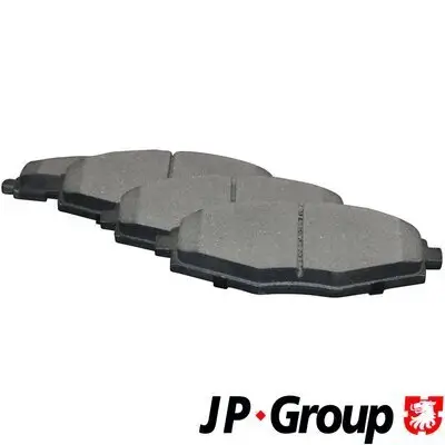 Bremsbelagsatz, Scheibenbremse Vorderachse JP GROUP 3263600410