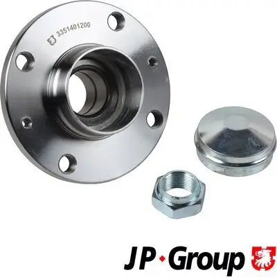 Radnabe Hinterachse links Hinterachse rechts JP GROUP 3351401200