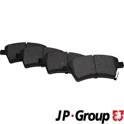 Bremsbelagsatz, Scheibenbremse Vorderachse JP GROUP 3363601910