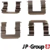 Zubehörsatz, Scheibenbremsbelag Vorderachse JP GROUP 3364003810