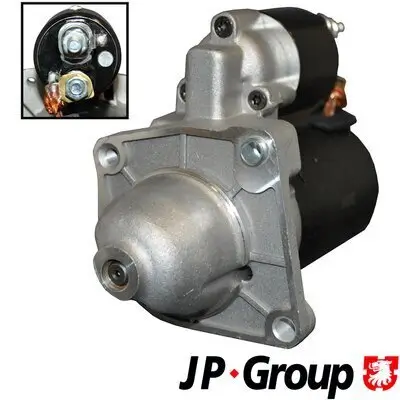 Starter 12 V 0,9 kW JP GROUP 3390301000