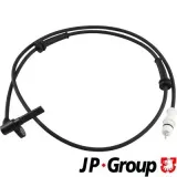 Sensor, Raddrehzahl Vorderachse links JP GROUP 3397104370