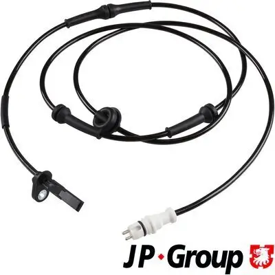 Sensor, Raddrehzahl Hinterachse links JP GROUP 3397104670