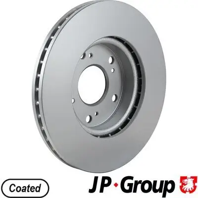 Bremsscheibe Vorderachse JP GROUP 3463101000 Bild Bremsscheibe Vorderachse JP GROUP 3463101000