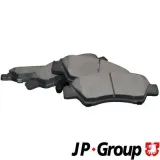 Bremsbelagsatz, Scheibenbremse Vorderachse JP GROUP 3463600310
