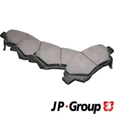Bremsbelagsatz, Scheibenbremse Vorderachse JP GROUP 3463601410